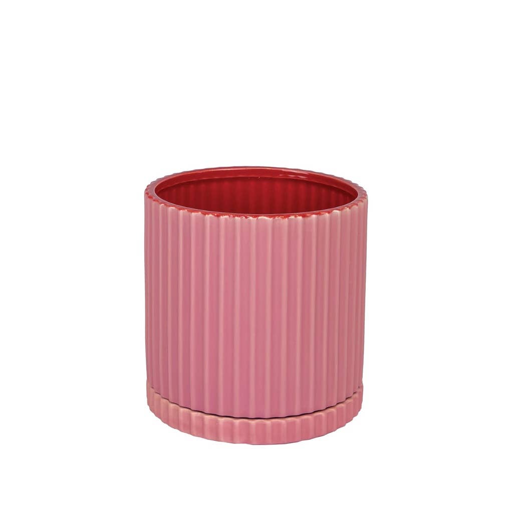 Pink and Red Caris Pot