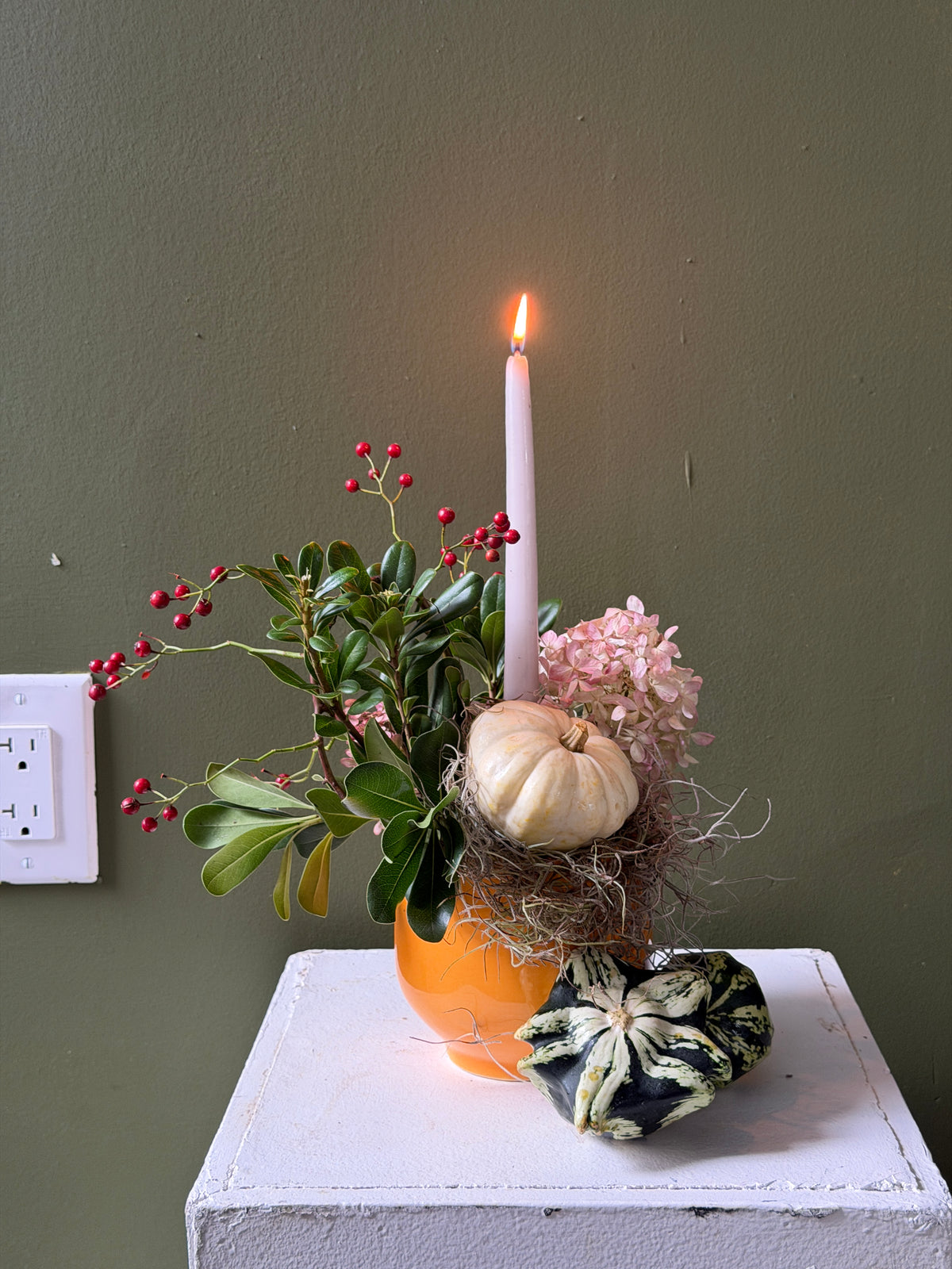 Thanksgiving Hostess Vase Arrangement