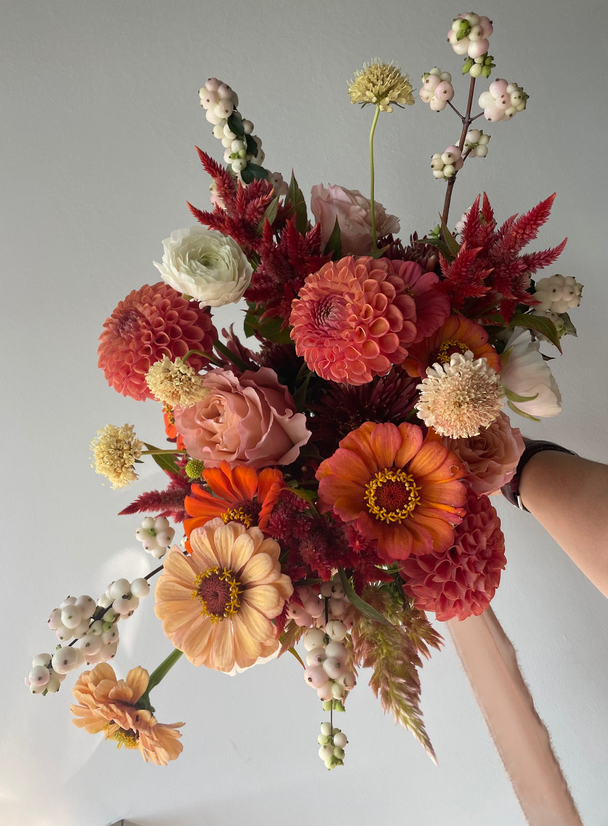 Colourful Thanksgiving Designers Choice Hand-Tied Bouquet