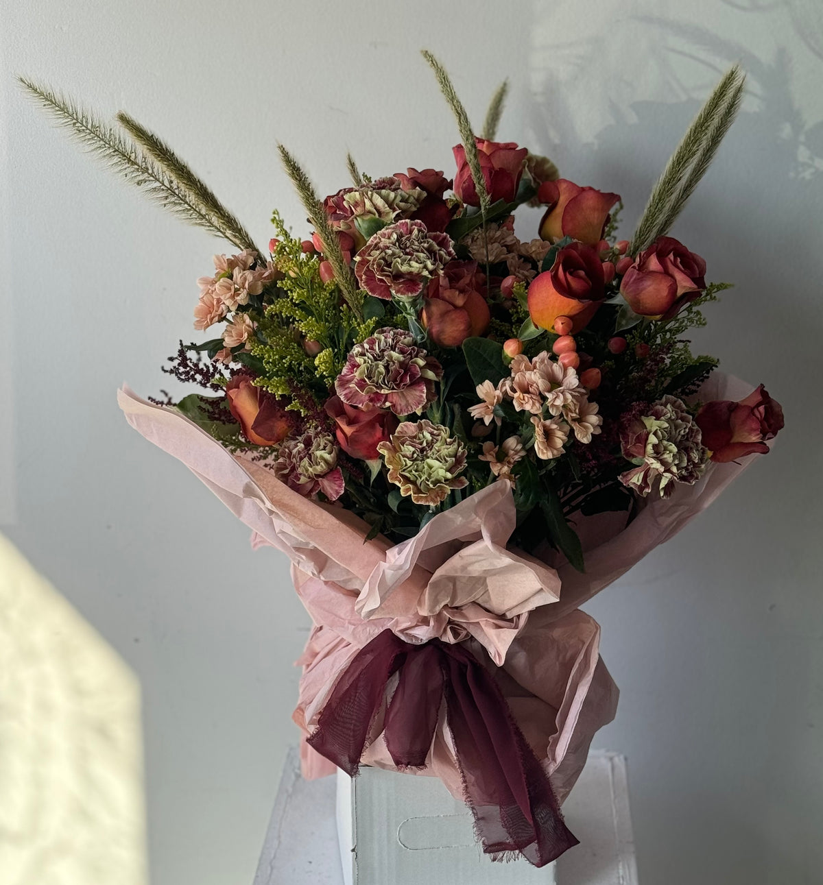 Colourful Thanksgiving Designers Choice Hand-Tied Bouquet