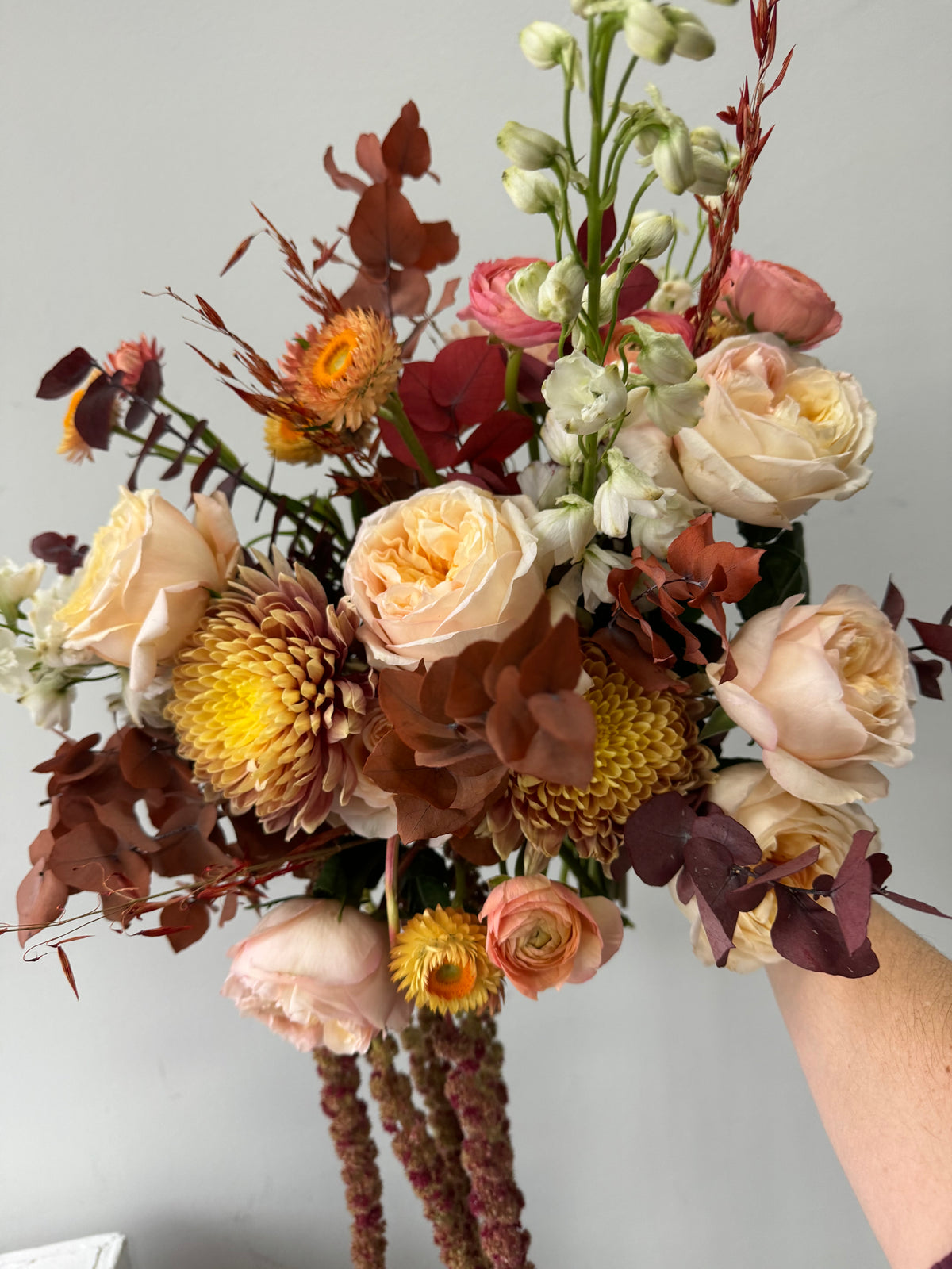 Colourful Thanksgiving Designers Choice Hand-Tied Bouquet