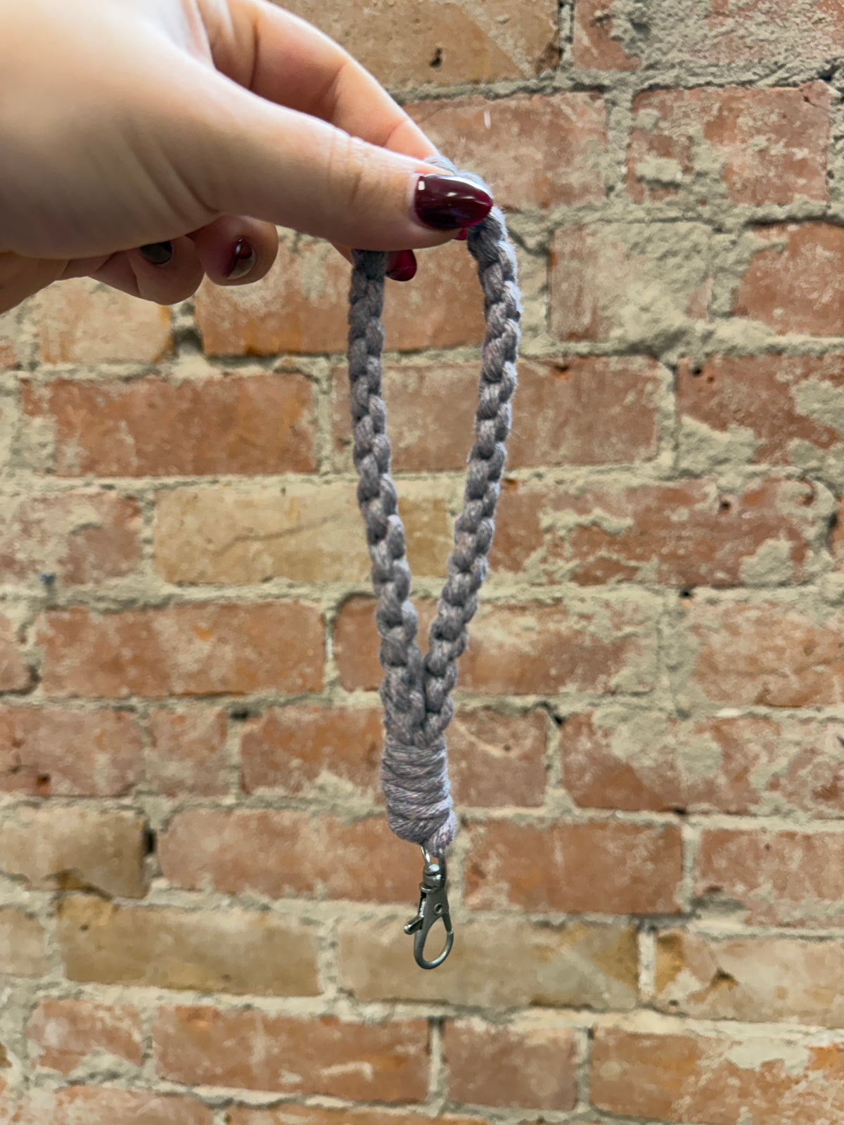 Handmade Macramé Keychain