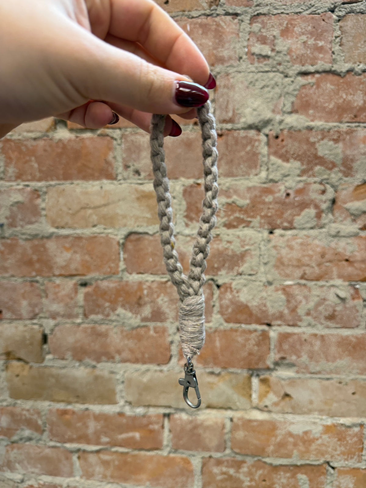 Handmade Macramé Keychain