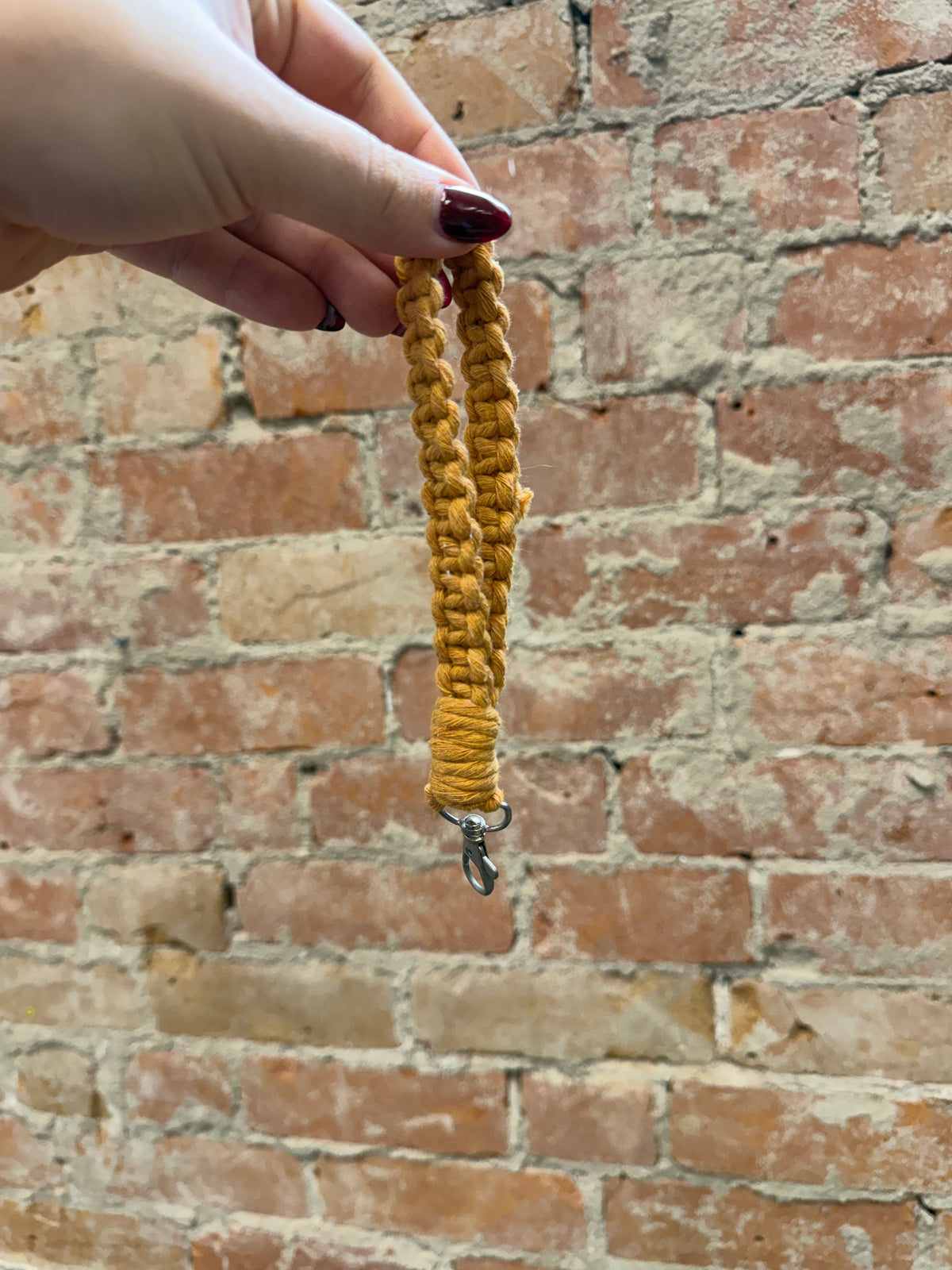 Handmade Macramé Keychain