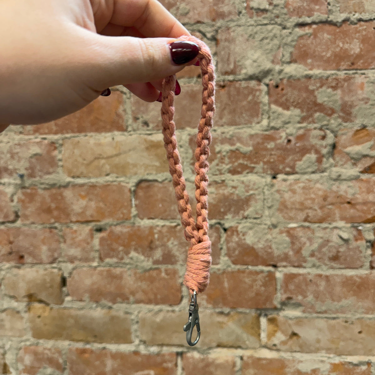 Handmade Macramé Keychain