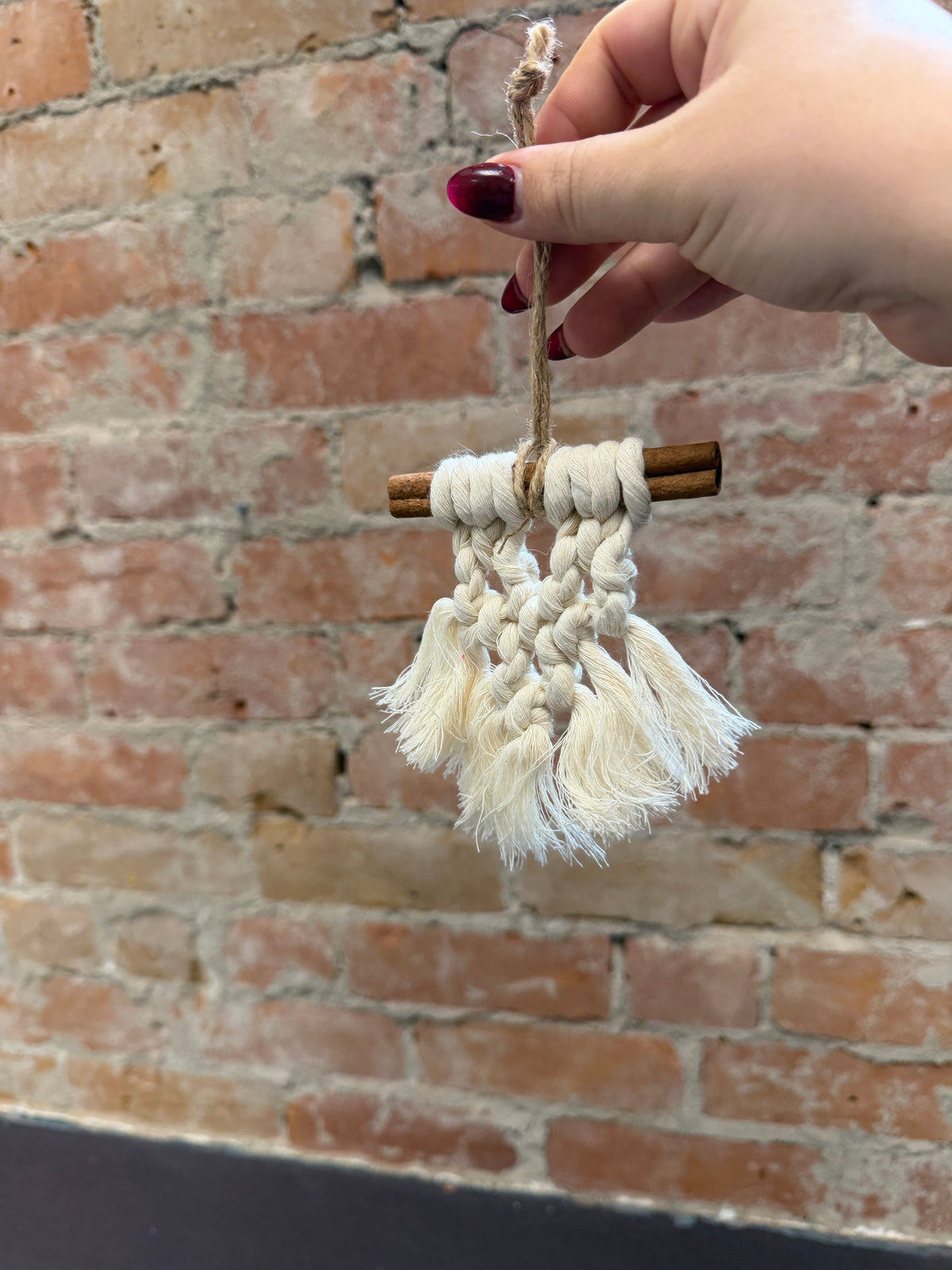 Handmade Macramé Christmas Ornament